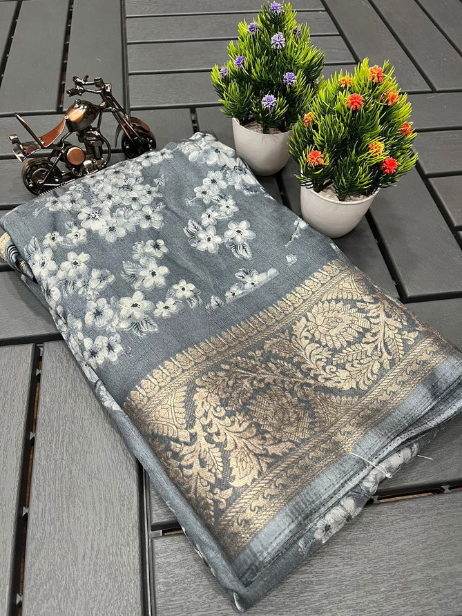 Small flower By Wow Designer Non Catalog Sarees
